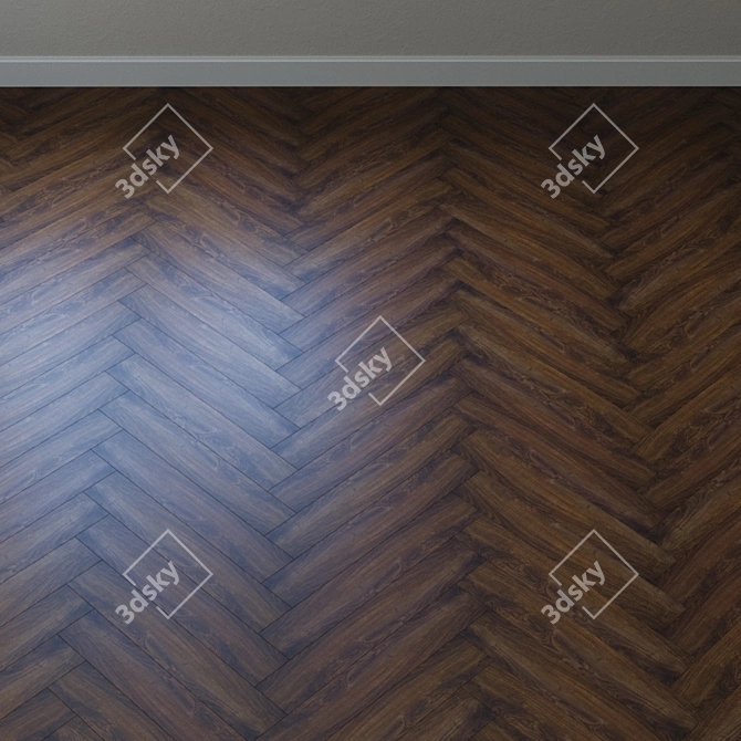 Timeless Elegance Oak Flooring 3D model image 4