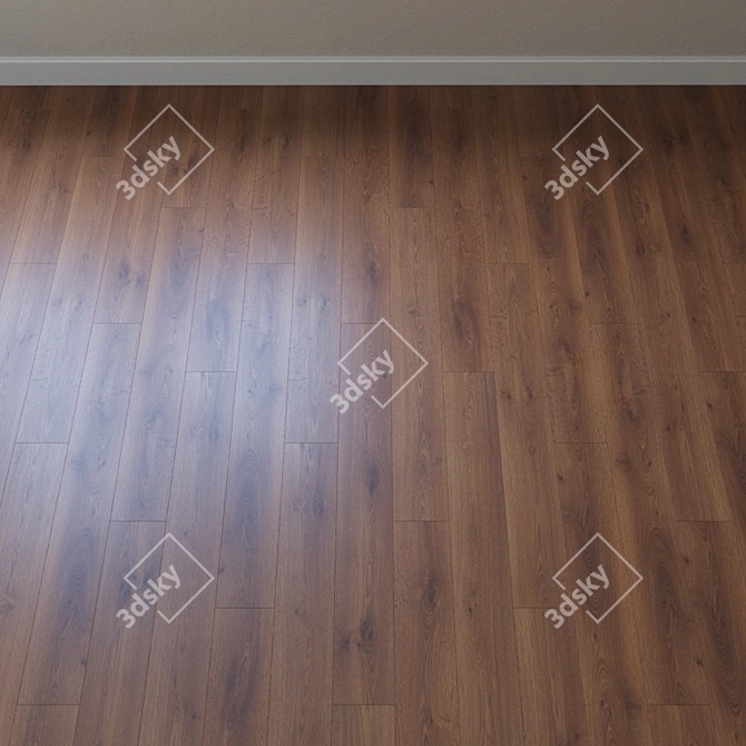 Sophisticate Monaco Oak Parquet 3D model image 2