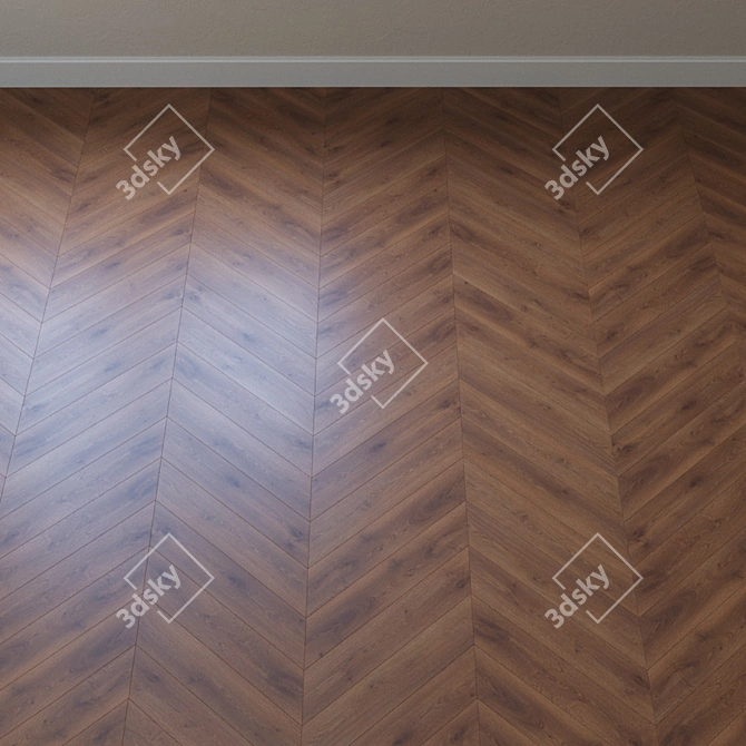 Sophisticate Monaco Oak Parquet 3D model image 4