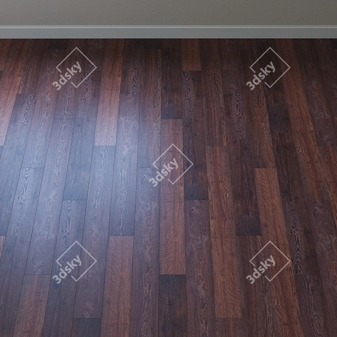 Elegant Bardi Oak Parquet 3D model image 2