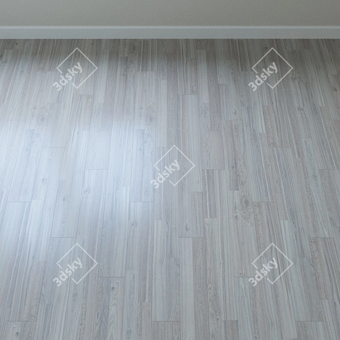 Classic Crown Oak Parquet 3D model image 4