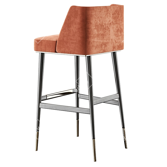 Sleek Bar Chair Getz 3D model image 3