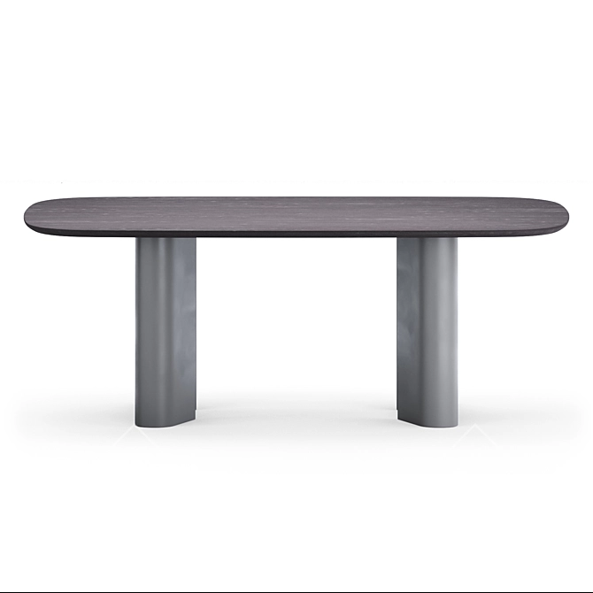 Sleek Geometric Table: Bonaldo 3D model image 2