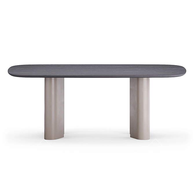 Sleek Geometric Table: Bonaldo 3D model image 3