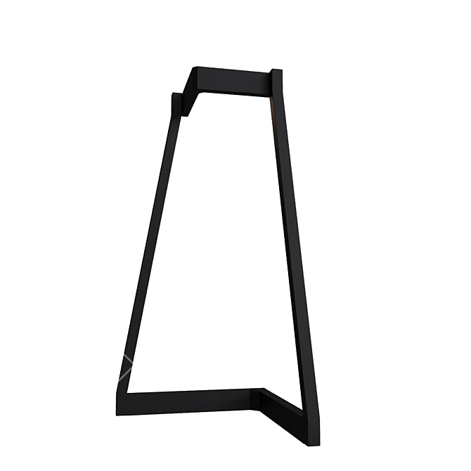 Minimalist Black Table Lamp: Mantra OM 7281 3D model image 1