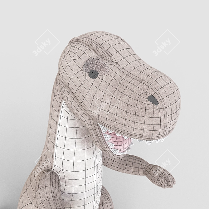 H&M Giant T-Rex Plush - 60cm 3D model image 3