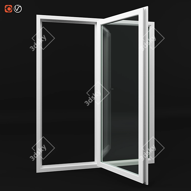 Precise Window 2015 3D Model 3D model image 5