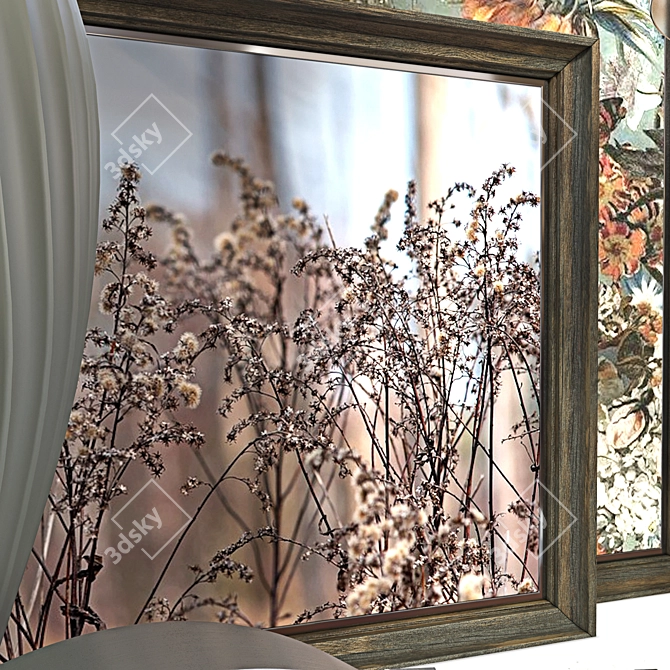 Elegant Decor Set for Stunning Renders 3D model image 4