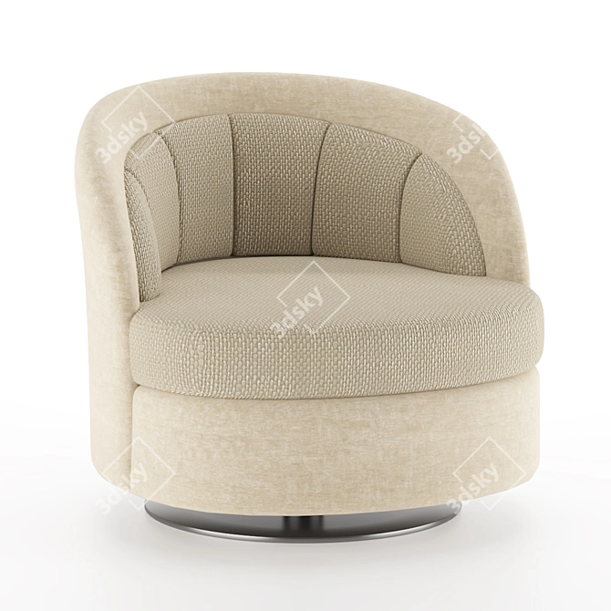 Ashley Bentley Home Armchair - Elegant and Comfortable 3D model image 1