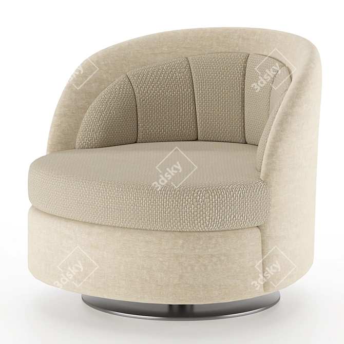 Ashley Bentley Home Armchair - Elegant and Comfortable 3D model image 2