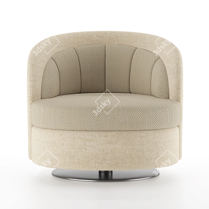 Ashley Bentley Home Armchair - Elegant and Comfortable 3D model image 3