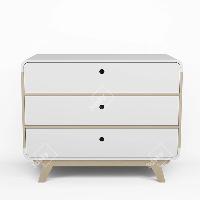 Bubble Dresser - 88x51x110 cm 3D model image 2