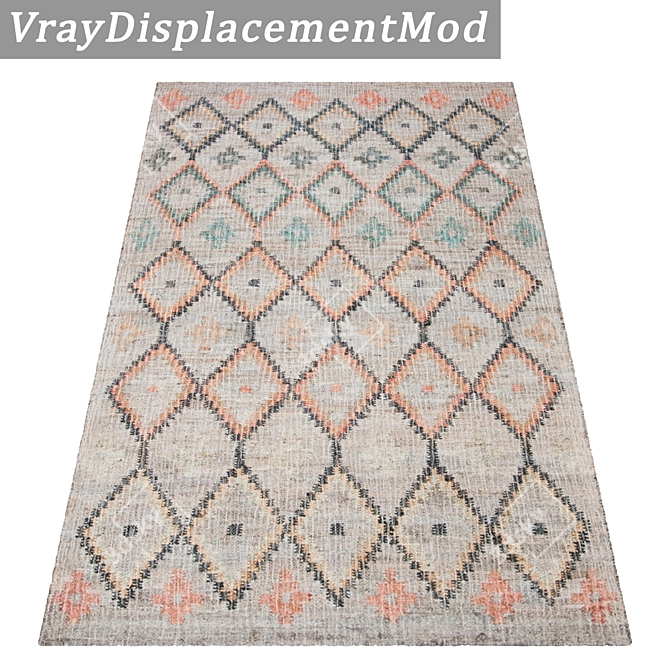 High-Quality Carpet Set 3D model image 3