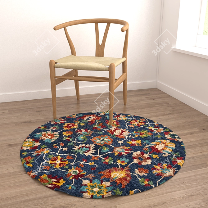 Round Carpets Set 63
Versatile Round Rugs Bundle
Stylish Round Carpets Collection
Round Rug Assort 3D model image 4