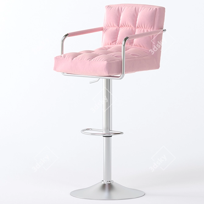 Elegant Bar Chair: Ecsmoth 3D model image 2