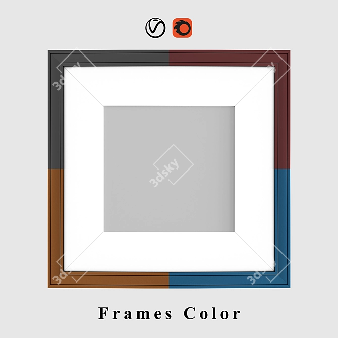 Abstract Arah Dancer Frame Set 3D model image 5