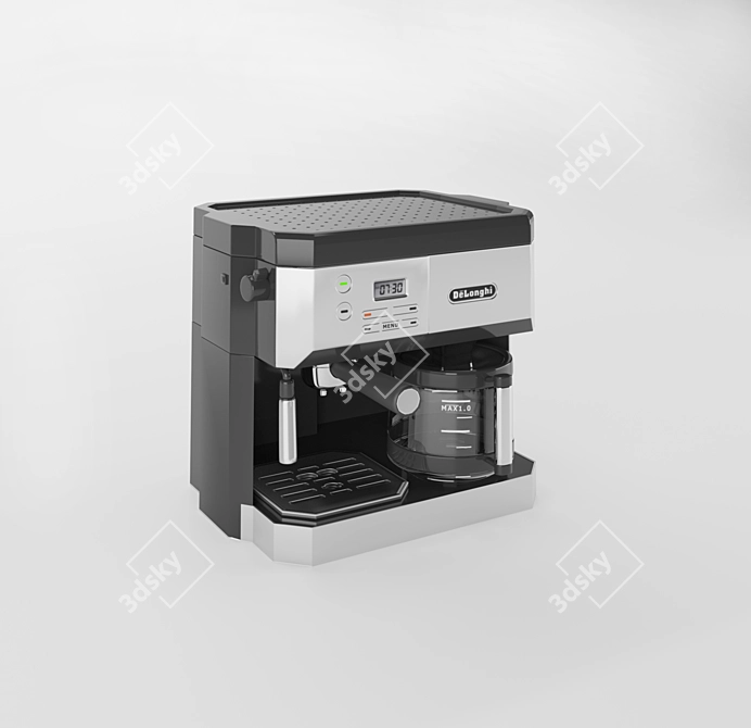 "DELONGHI" Cappuccino & Espresso Coffee Machine - BCO430 3D model image 1