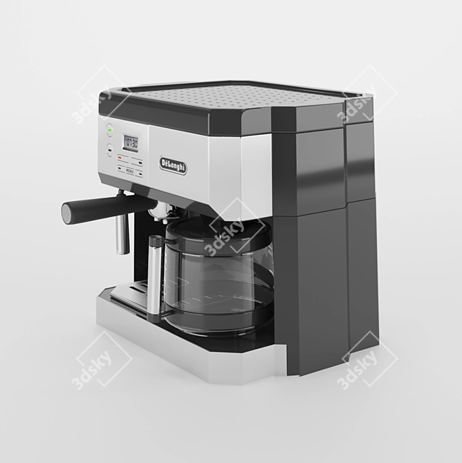 "DELONGHI" Cappuccino & Espresso Coffee Machine - BCO430 3D model image 4