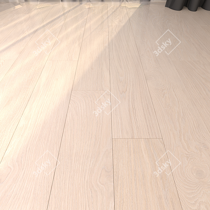 Essence Maple Parquet Floor 3D model image 1