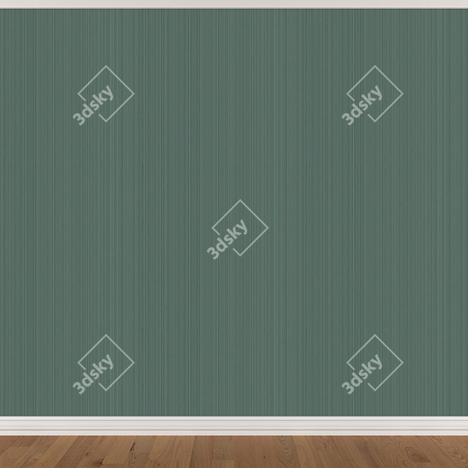 Seamless Wallpaper Set 1591 (3 Colors) 3D model image 4