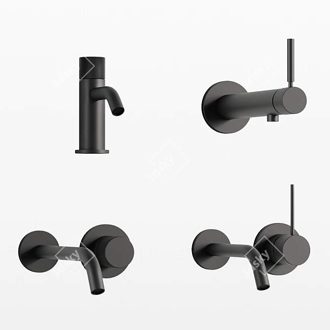 Modern Dornbracht Bathroom Faucet 3D model image 2