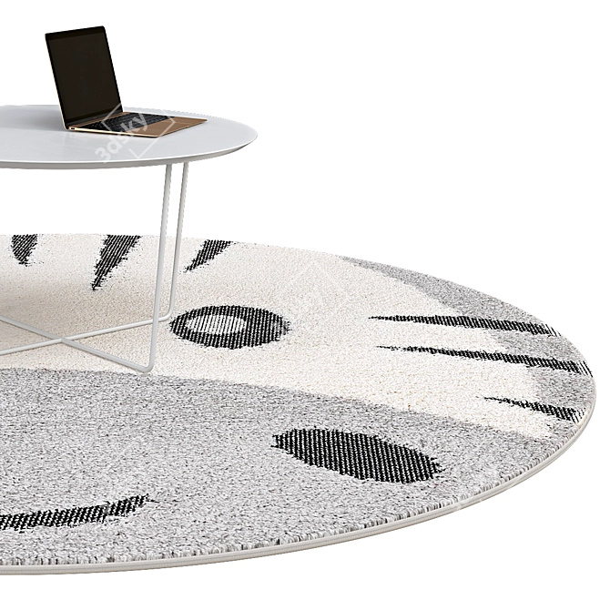 Circular Rugs | Vintage Collection 3D model image 2