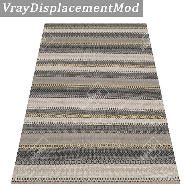 Luxury Carpet Collection: High-Quality Textures for Close and Distant Shots 3D model image 3