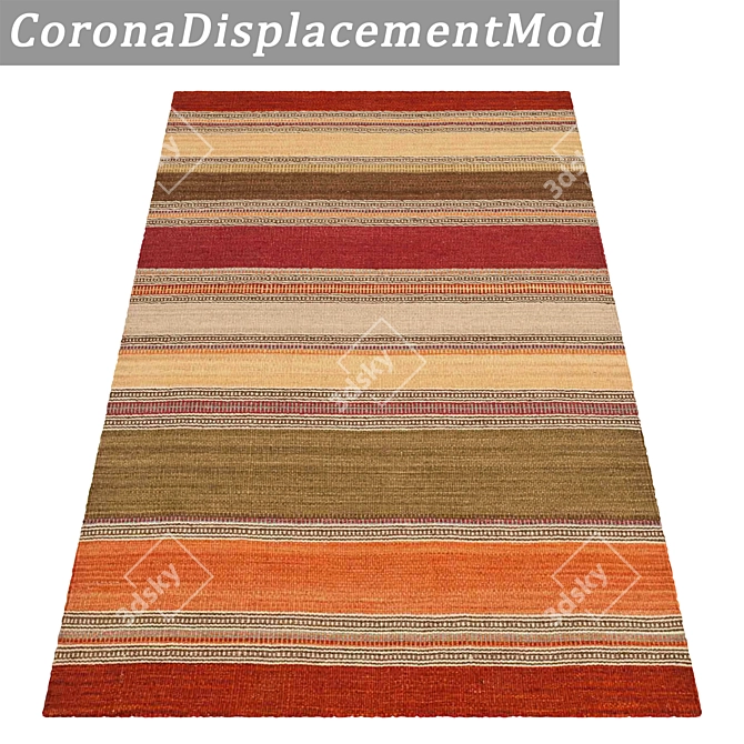 Luxury Carpet Collection: High-Quality Textures for Close and Distant Shots 3D model image 4