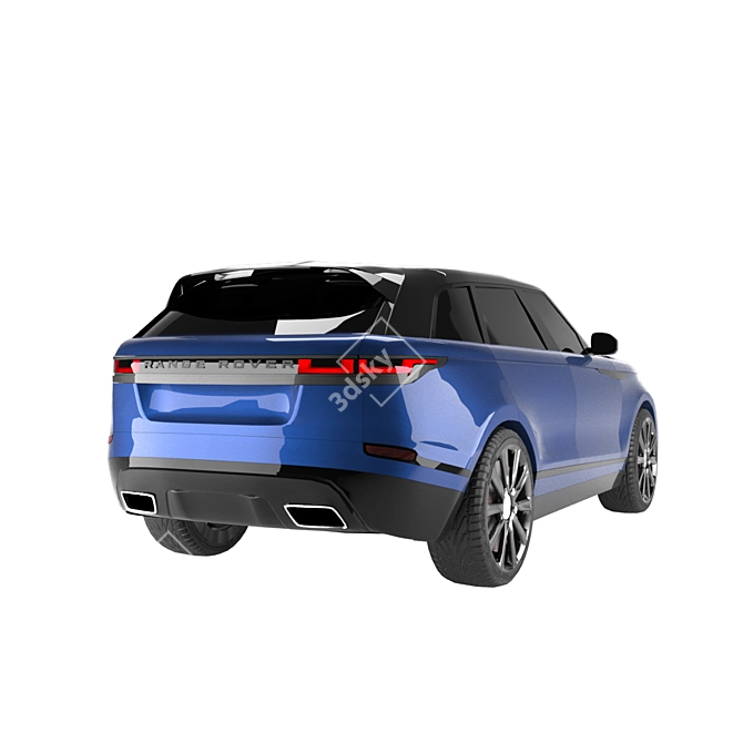 2017 Range Rover Velar: Low Poly Game-Ready 3D model image 5