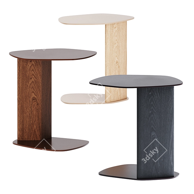 Elegant Keisho Coffee Tables 3D model image 1