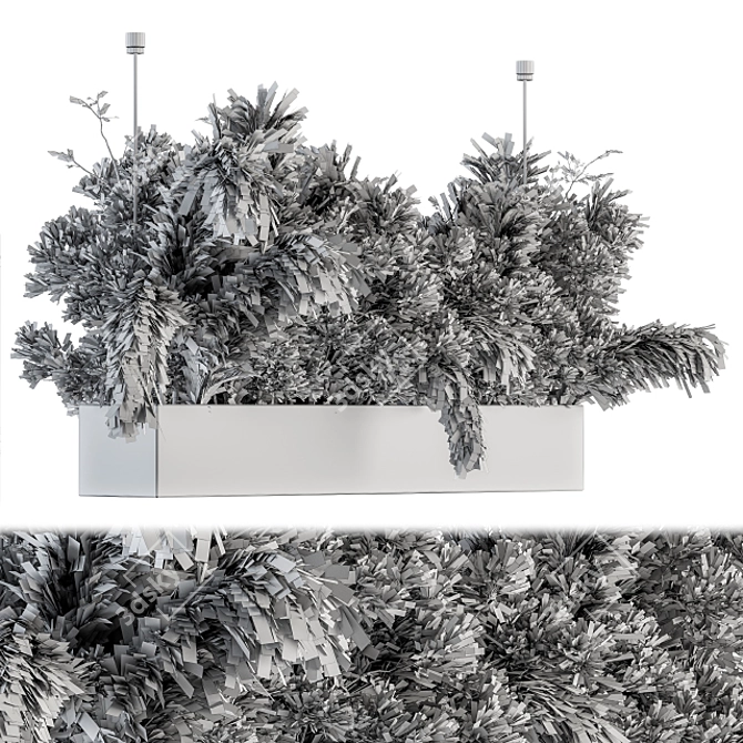Eco Dried Plant Set 116 3D model image 4