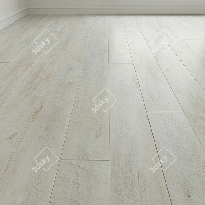 Moduleo Impress Castle Oak Laminate 3D model image 1