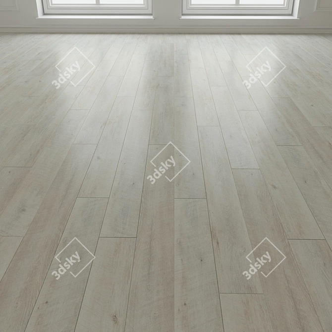 Moduleo Impress Castle Oak Laminate 3D model image 3