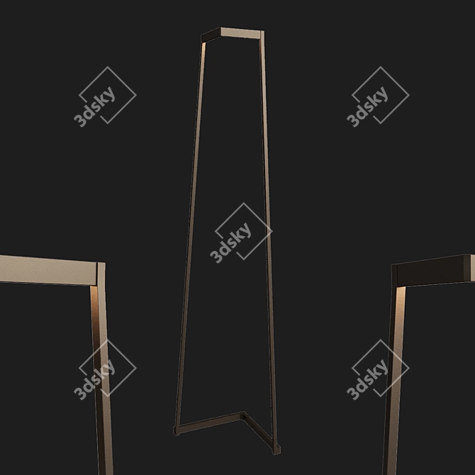 Mantra Ohm Minimal Floor Lamp 3D model image 1