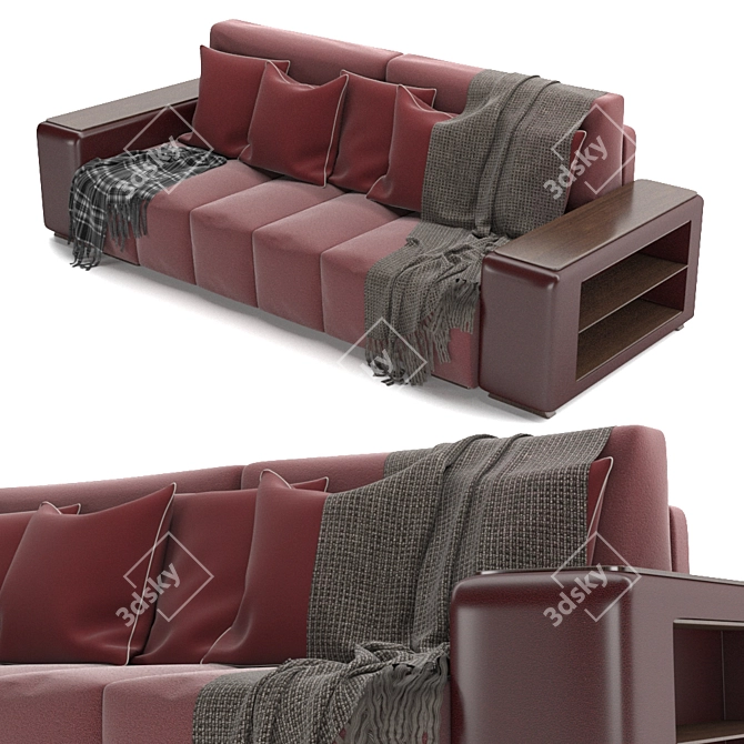 Title: Elegant Damask BD | 2014 Model 3D model image 3