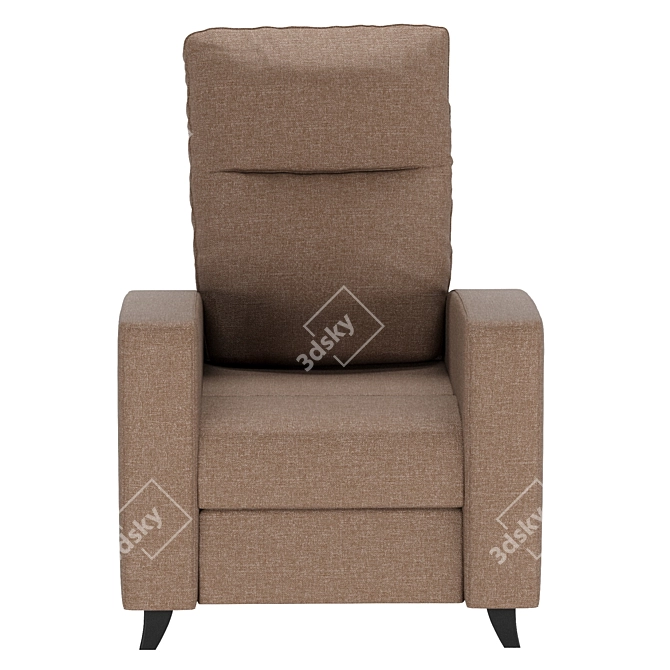 Modern Recliner Armchair | Stylish & Comfortable 3D model image 2