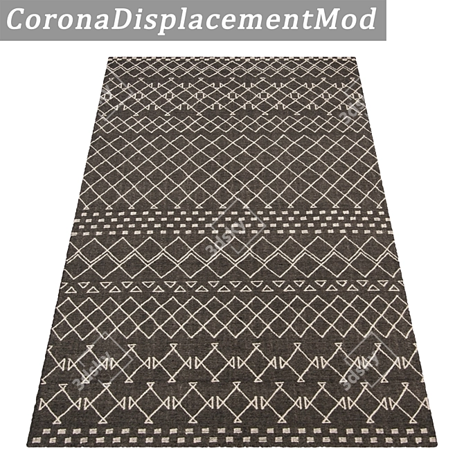 Luxury Carpet Set | High-Quality Textures 3D model image 4