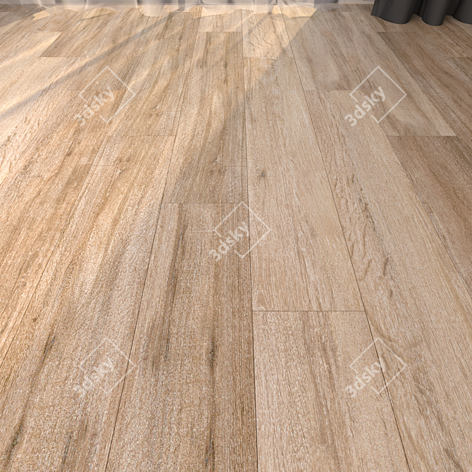 Grove H Parquet Floor 3D model image 1