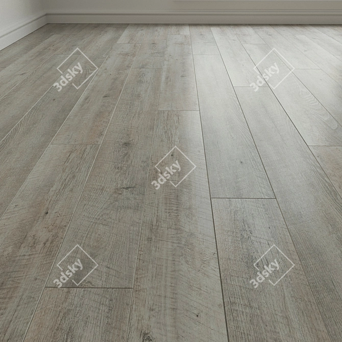 Moduleo Impress Castle Oak Laminate 3D model image 1