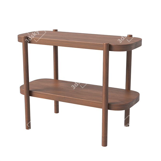Stylish LISTERBY Console Table 3D model image 1