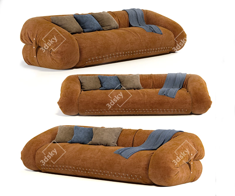 Transforming Beauty: Anfibio Sofa 3D model image 1