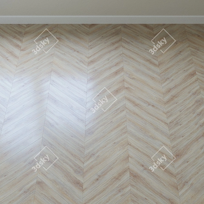 Greenland Oak Parquet - Classic Elegance 3D model image 2