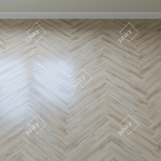 Greenland Oak Parquet - Classic Elegance 3D model image 3