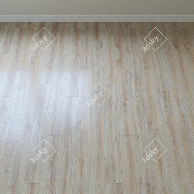 Greenland Oak Parquet - Classic Elegance 3D model image 4