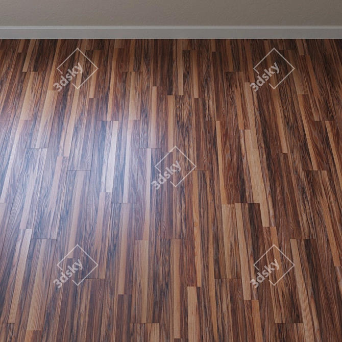 Tiger Oak Parquet: Krono Original Kastello 3D model image 2