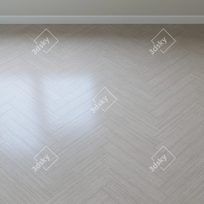 Classic Oak Oregon Parquet 3D model image 4