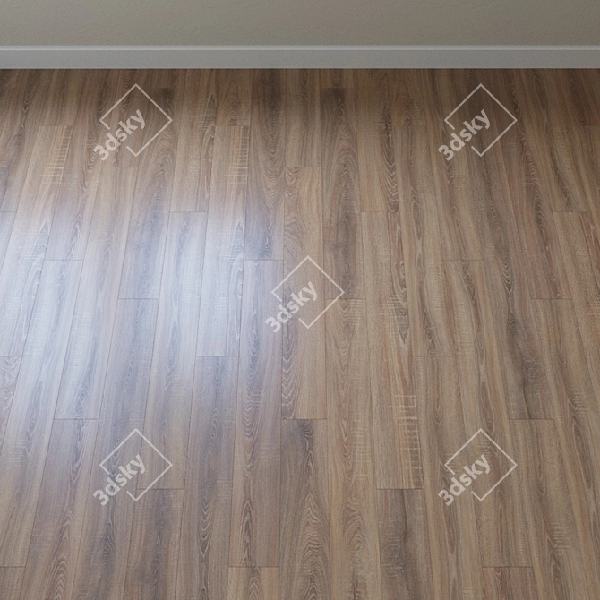 Classic Nostalgia Oak Parquet 3D model image 2