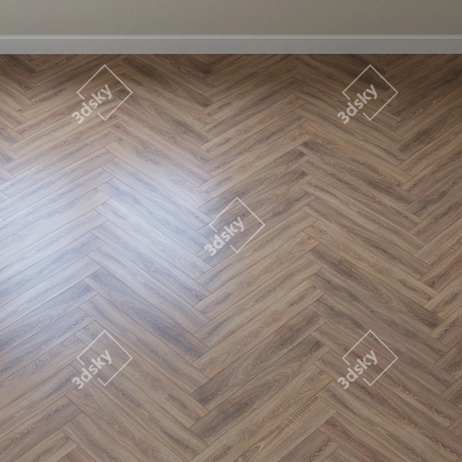 Classic Nostalgia Oak Parquet 3D model image 3