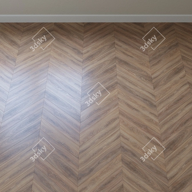 Classic Nostalgia Oak Parquet 3D model image 4