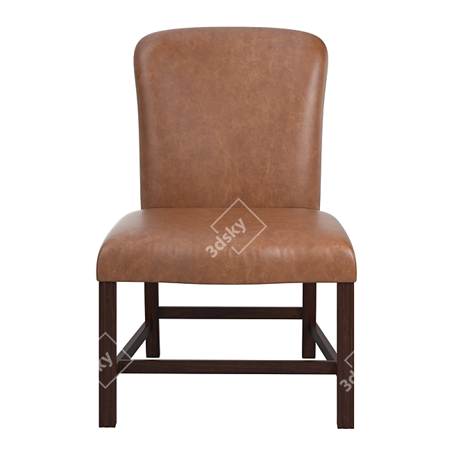 Elegant Rose Tarlow Chippendale Chair 3D model image 3